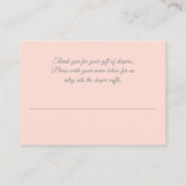 Carte D'accompagnement Animaux de bois Raffin de chevreuil de renard de c (Dos)