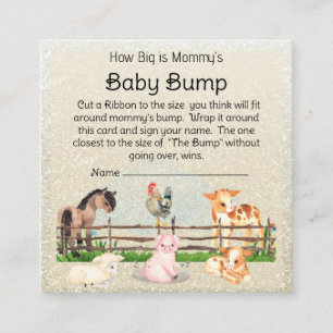 Carte D'accompagnement Animaux de ferme Barnyard Baby Boîtier de jeu