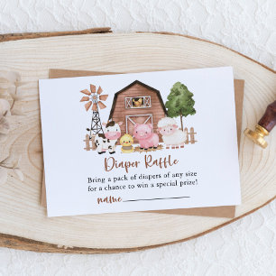 Carte D'accompagnement Animaux de la ferme, Animaux mignons, Grange, Tira