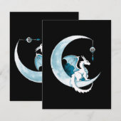 Carte D'accompagnement Année du Dragon (Devant / Derrière)