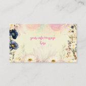 Carte D'accompagnement Anniversaire de enfant d'aquarelle de jardin de fé (Devant)