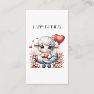 Carte D'accompagnement Anniversaire du pilote de mouton