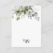 Carte D'accompagnement Annonce de déménagement élégante à l'aquarelle euc (Dos)