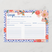 Carte D'accompagnement Aperol Spritz qui amore la recette de douche nupti (Devant)