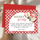 Carte D'accompagnement Apple of Our Eye Books for Baby Card