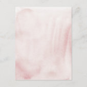 Carte D'accompagnement Aquarelle Bourgogne Floral Arc Mariage (Dos)