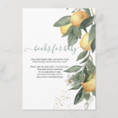 Carte D'accompagnement Aquarelle Citron vert Plaid (Devant)