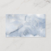 Carte D'accompagnement Aquarelle de la couche Raffle Lune & Étoiles Dusty (Dos)