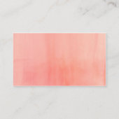 Carte D'accompagnement Aquarelle de raffle de couches Une petite pêche do (Dos)