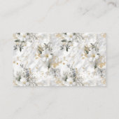 Carte D'accompagnement Aquarelle gâteau mariage Recette pour la mariée (Dos)