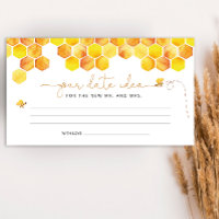 Aquarelle nid d'abeille Date idées nuit \ Date jar