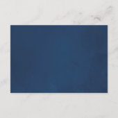 Carte D'accompagnement Aquarelle Plage d'algues Bat mitzvah à thème (Dos)