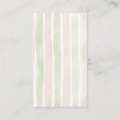 Carte D'accompagnement Aquarelle Russe Italien Mariage (Dos)