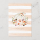 Carte D'accompagnement Aquarelle simple et élégante Détails du jardin de  (Dos)