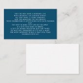 Carte D'accompagnement Arbre monétaire / Envoi d'invitation de bien d'att (Devant / Derrière)