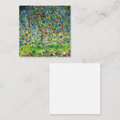 Carte D'accompagnement Arbre pomme Gustav Klimt (Devant / Derrière)