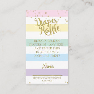 Carte D'accompagnement Arc en arc-en-ciel Baby shower rabat insertion