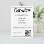 Carte D'accompagnement Arc-en-ciel (Debout devant)