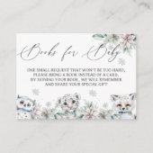 Carte D'accompagnement Arctic Animals Livres Pour Bébé (Devant)