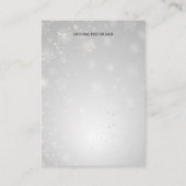 Carte D'accompagnement argent Emerald Green Mariage (Dos)