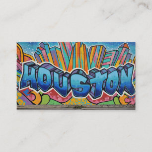 Carte D'accompagnement Art de rue de Houston