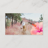 Carte D'accompagnement ArtsApp Paradise Shore QR Code Faux Or Réponse (Dos)