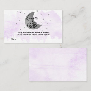 Carte D'accompagnement Au-Dessus De La Lune Brochure à couches de Baby
