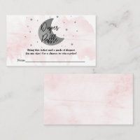 Au-Dessus De La Lune | Filles Baby shower Déchets 