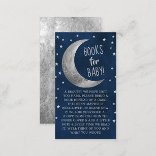 Carte D'accompagnement Au-Dessus De La Lune   Livres Baby showers Pour Ba