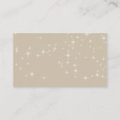 Carte D'accompagnement Au-dessus de la lune Teddy Bear Baby shower Déchet (Dos)