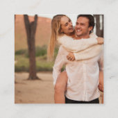 Carte D'accompagnement Australie Mariage de passeport QR (Dos)