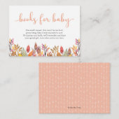 Carte D'accompagnement Automne Baby shower de remplissage d'automne (Devant / Derrière)