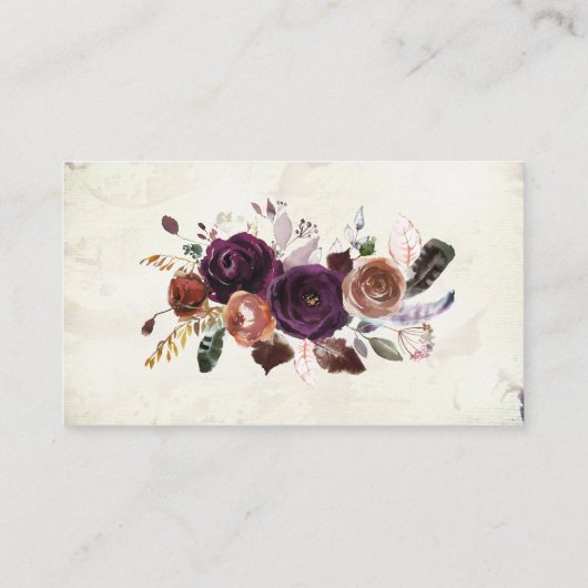 Carte D'accompagnement Automne Blanc Citrouille Bébé Déchets Raffle (Dos)