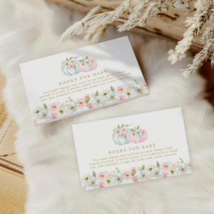 Carte D'accompagnement Automne Citrouille Genre Reveals Livres pour bébé