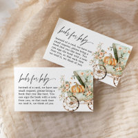 Automne Petite Citrouille de livres de douche pour