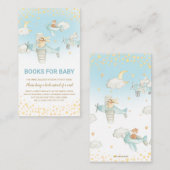 Carte D'accompagnement Avion Avions mignons Animaux Garçon Apportez un li (Devant / Derrière)