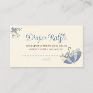 Carte D'accompagnement Avril Douches Apportent Mai Fleurs Déchets Raffle