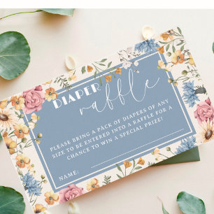 Carte D'accompagnement Baby in Bloom Boy Baby shower Book for Baby Enclos