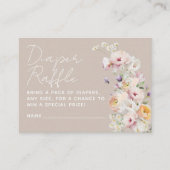 Carte D'accompagnement Baby in Bloom Fleur sauvage Baby shower Déchets Ra (Devant)