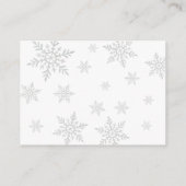 Carte D'accompagnement Baby It’s Cold Outside Blue Bow Books for Baby (Dos)