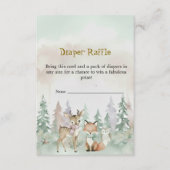Carte D'accompagnement Baby It's Cold Outside Diaper Raffle Baby Shower (Devant)