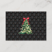 Carte D'accompagnement Baby It's Cold Outside Red Bow Book Demande (Dos)