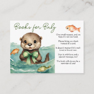 Carte D'accompagnement Baby Otter Livres neutres de genre pour bébé