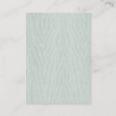 Carte D'accompagnement Baby shower à rouleaux de plage de sable de mer (Dos)