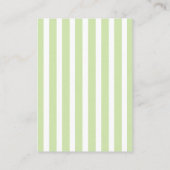 Carte D'accompagnement Baby shower aquarelle - douche d'affichage (Dos)