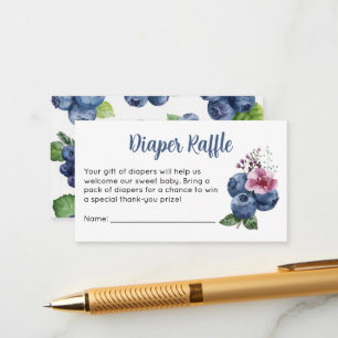 Carte D'accompagnement Baby Shower aux Fruits Délicieux