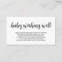 Baby shower, Bien Envie, Noir Rustique Moderne