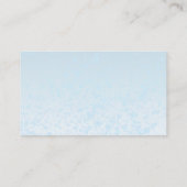 Carte D'accompagnement Baby shower Bleu Teddy Bear Balloon  Déchets Raffi (Dos)