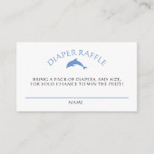 Carte D'accompagnement Baby Shower Bohème Marin Couche Bébé à Franges (Devant)