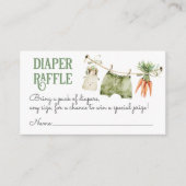 Carte D'accompagnement Baby shower Boho de ferme cultivé localement couch (Devant)